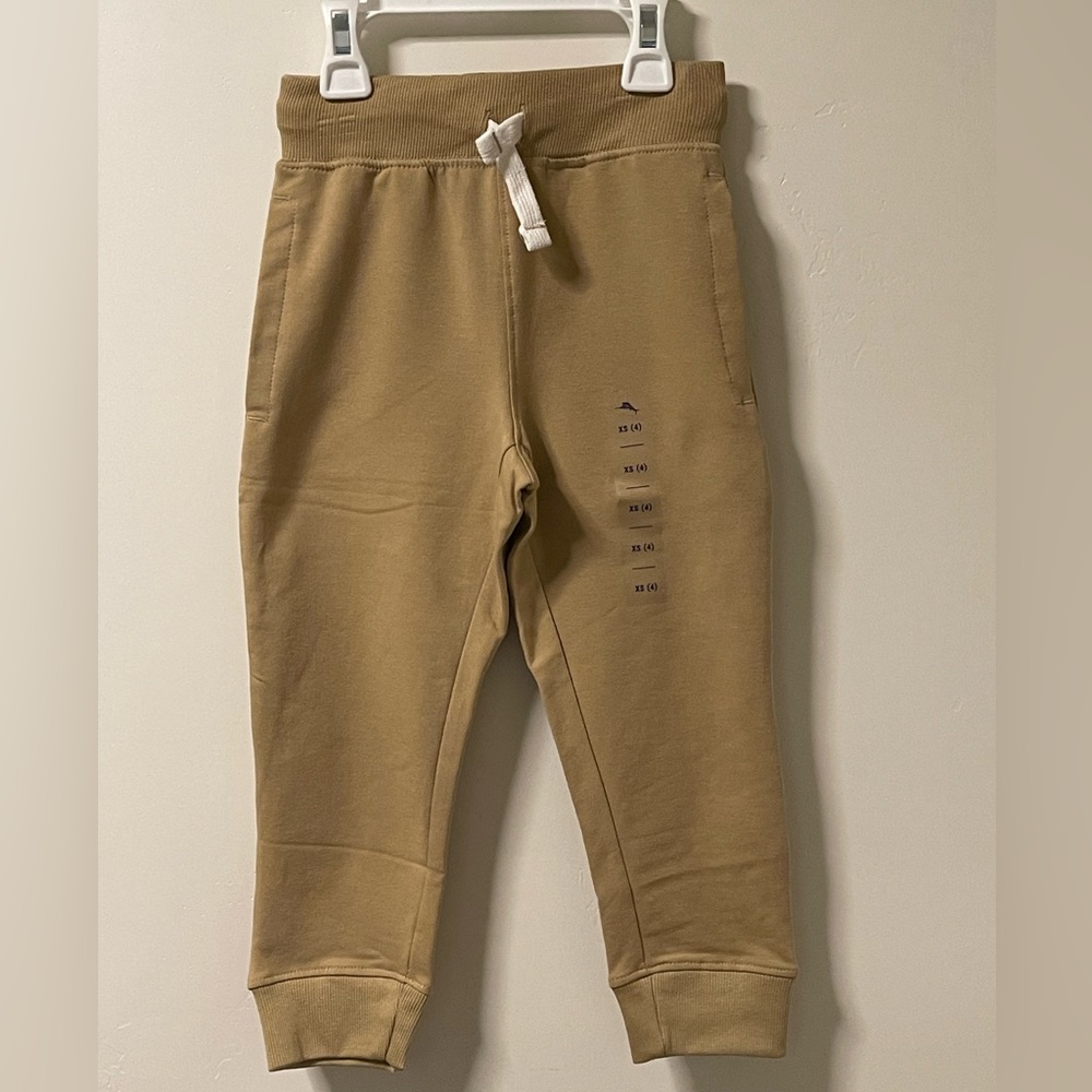Tommy Bahama Boy’s Tan Sweatpants/Joggers size 4